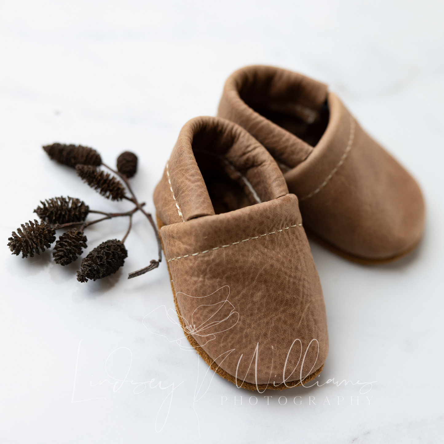 **PRE ORDER** Leather Baby Moccasins