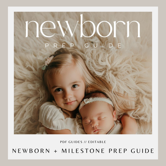 Editable Newborn and Milestone Prep Guide
